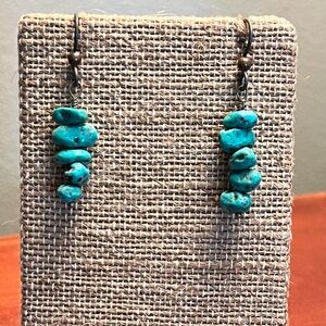 Turquoise stone earrings